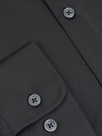 PURE | Chemise en jersey coupe slim | schwarz